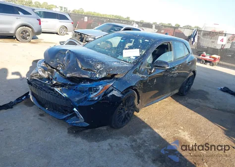 2019 Toyota Corolla Xse from USA, damaged, VIN JTNK4RBE0K3041428